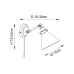 Dawlish Polished Chrome Bathroom Wall Light